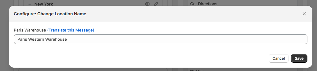 edit location names