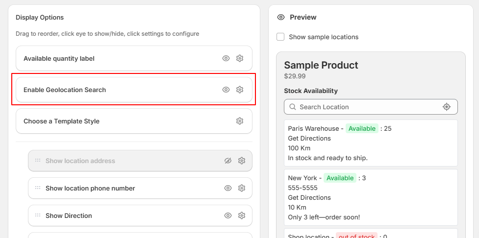 geolocation search