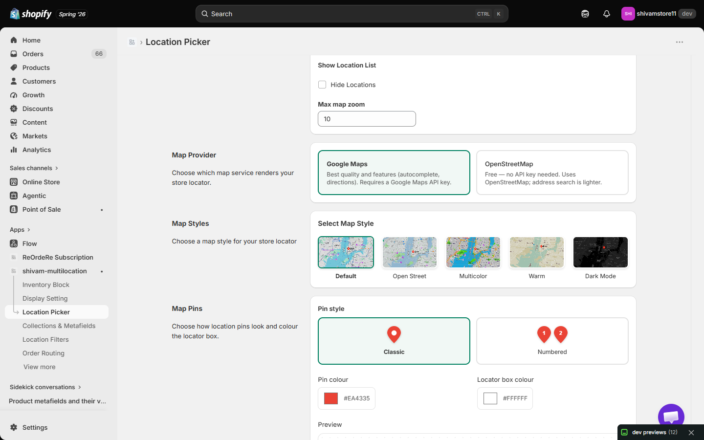 map provider